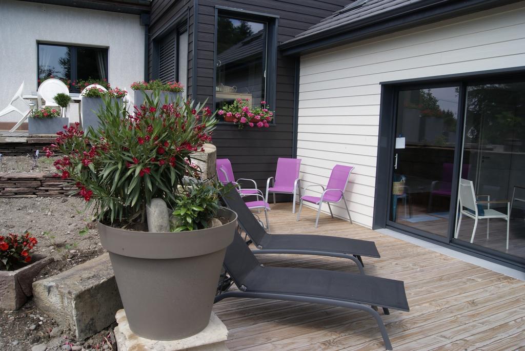 La Noue Aubain Bed and Breakfast Corbenay Exteriör bild